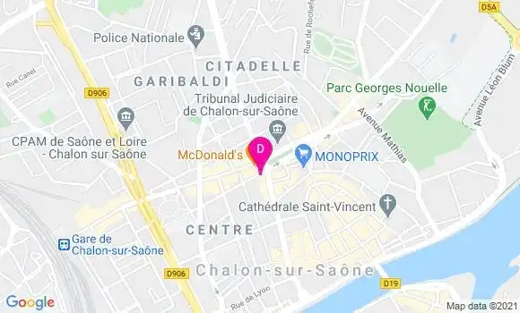 Localisation Thierry Sudrat