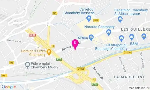 Localisation Pascal Simon