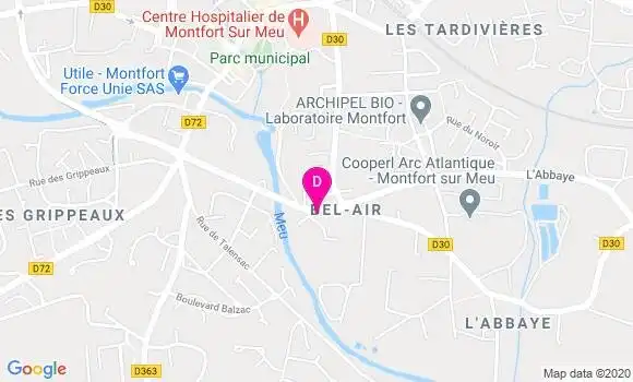 Localisation Celine Houllier