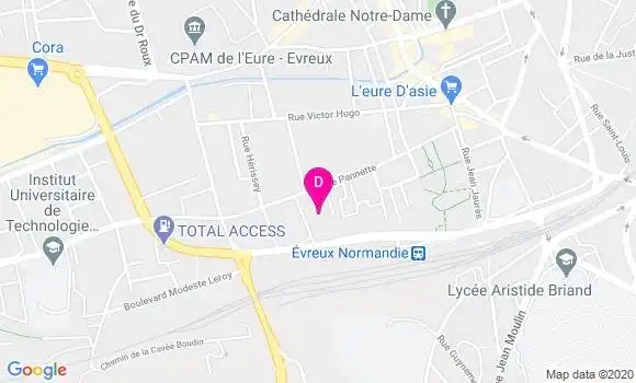 Localisation Nora Burcombe