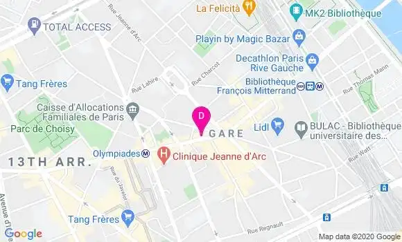 Localisation Jeremy Bismuth