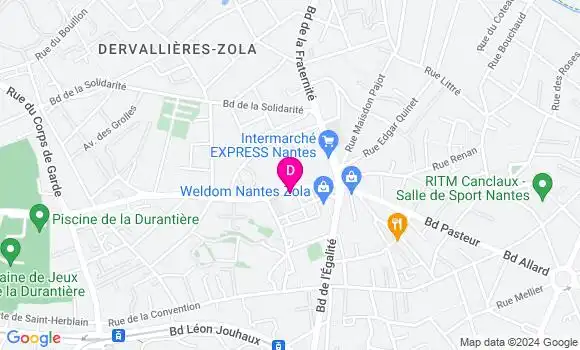 Localisation Mélanie Audoire