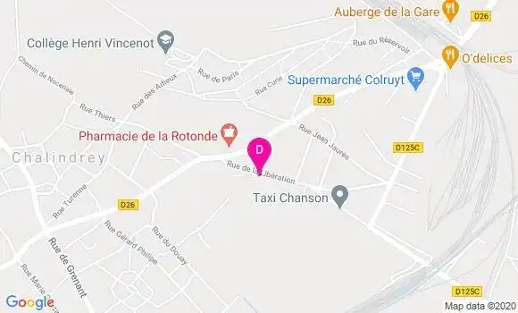 Localisation Eric Guyot