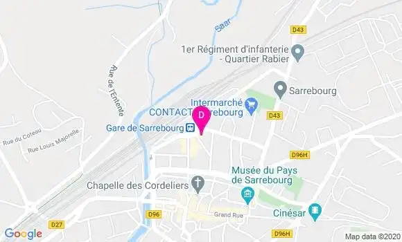 Localisation Annick Wahl
