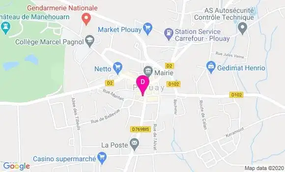Localisation Alain Viaud