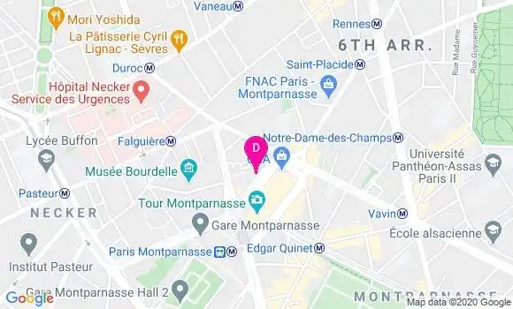 Localisation Denis Ghrenassia
