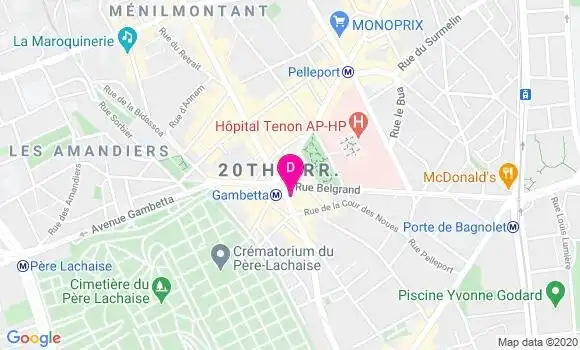 Localisation Eric Cohen Solal