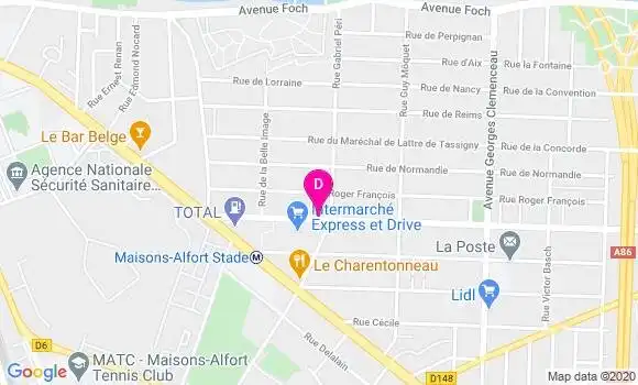 Localisation Hertzel Mimoun