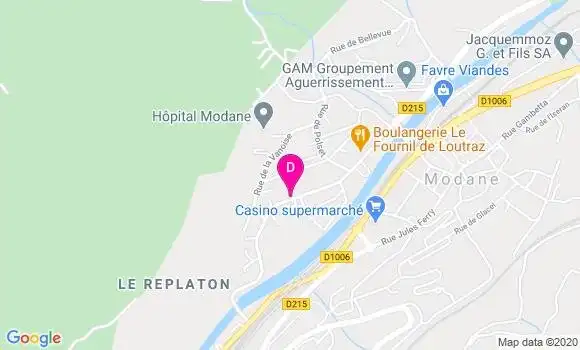 Localisation Pierre Yves Colin