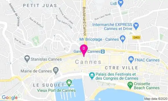 Localisation Bernard Vial