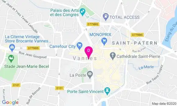 Localisation Corinne Gregoire