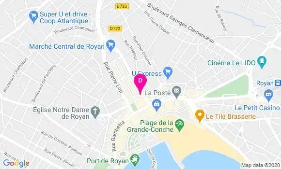 Localisation Beatrice Delesque