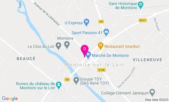 Localisation Sylvie Charrier