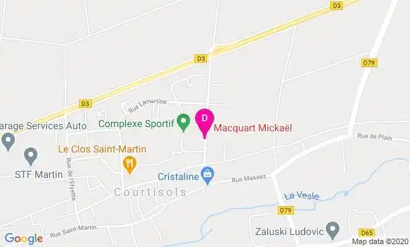 Localisation Mickael Macquart
