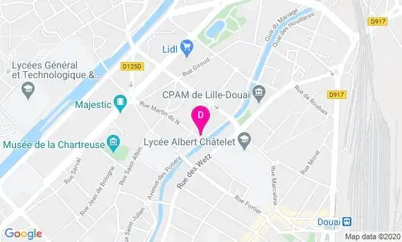 Localisation Caroline Eschard