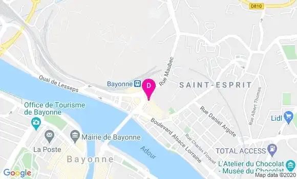 Localisation Philippe Da Silva Andrade