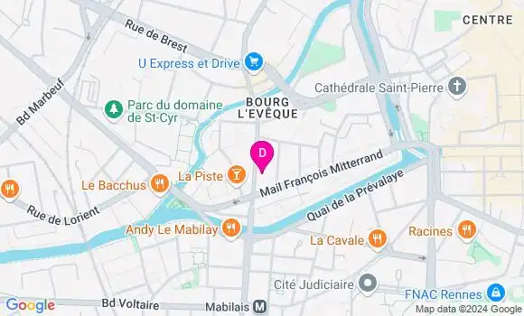 Localisation Manon Rebillon