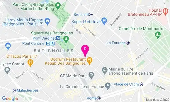 Localisation Philippe Carreira