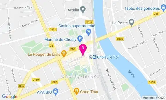Localisation Rania Pillon Ghebri