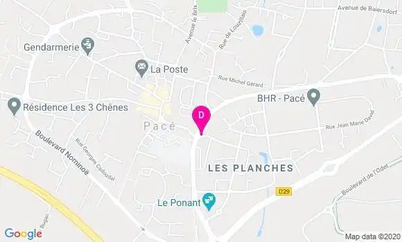 Localisation Bertrand Dinahet