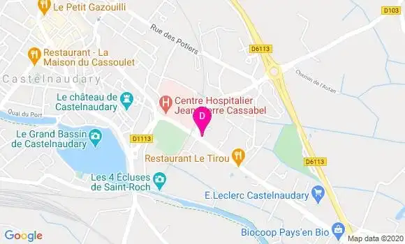 Localisation Myriam Mechraoui