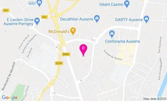 Localisation Laurent Godard
