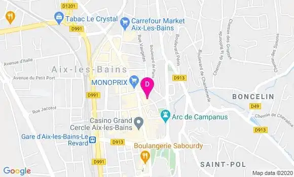 Localisation Severine Barboni