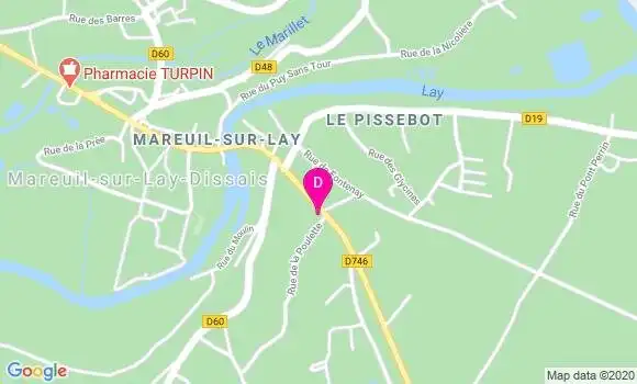 Localisation Eric Quievre