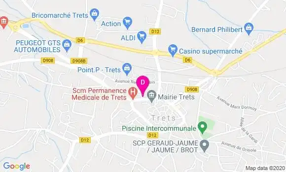 Localisation Thierry Guillien