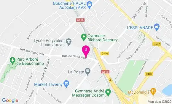 Localisation Xavier Gravil