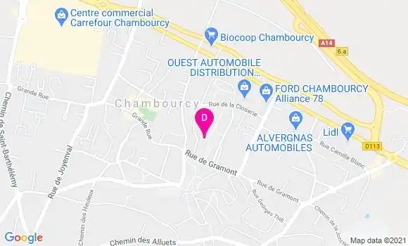 Localisation Thomas Clement