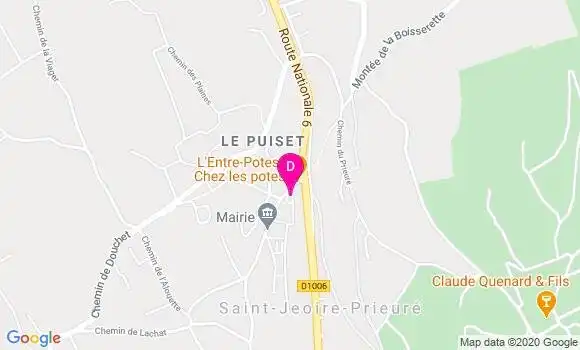 Localisation Coline Bacchetta