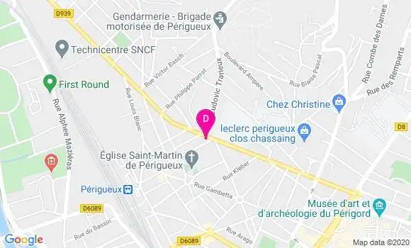 Localisation Nicolas Fraysse