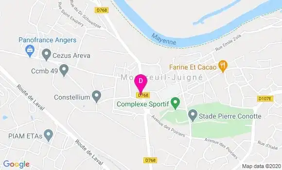 Localisation Lionel Colas