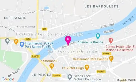 Localisation Christelle Roubenne