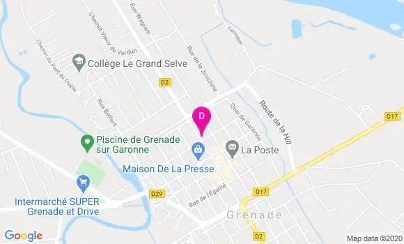 Localisation Maxime Marchou
