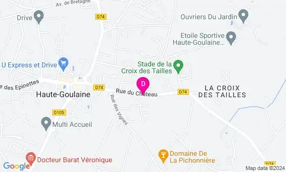 Localisation Lucie Dronet