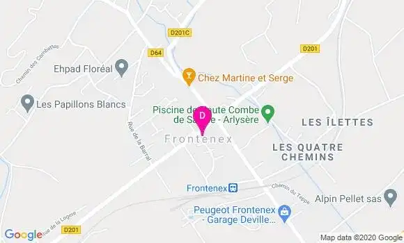 Localisation Angelique Rouyer