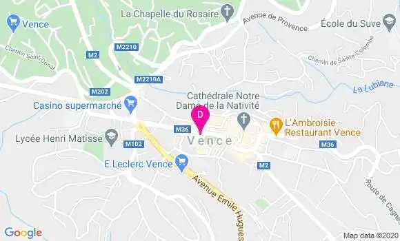 Localisation Frederic Tete