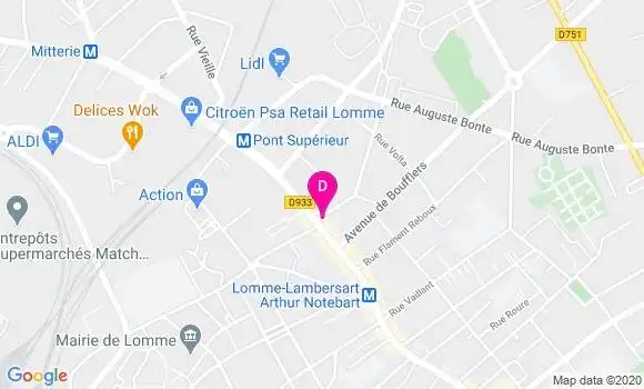 Localisation Cassandre Moutier