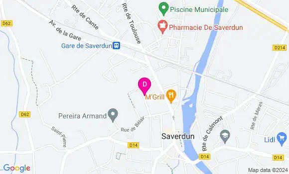 Localisation Arthur Familiades