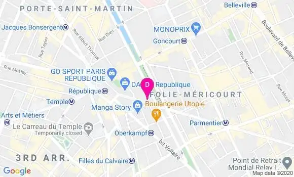 Localisation Patrice Alakian