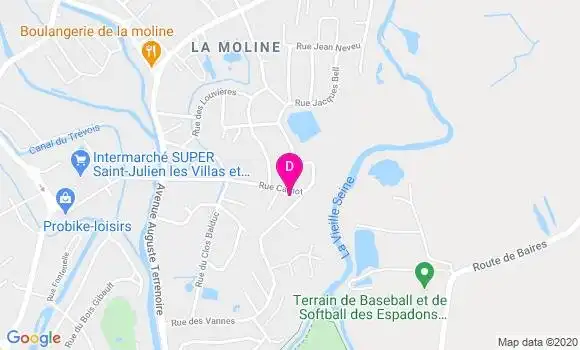 Localisation Patricia Babeau