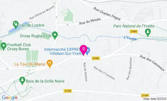 Localisation Adeline Verfaillie