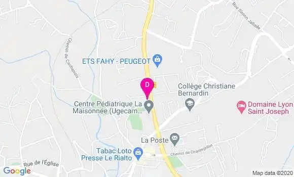 Localisation Beatrice Rodarie Vacheron