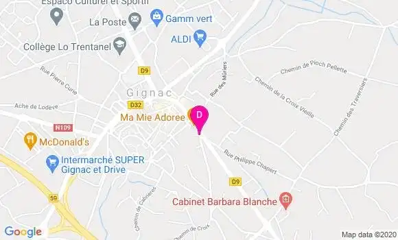 Localisation Michel Kouassi