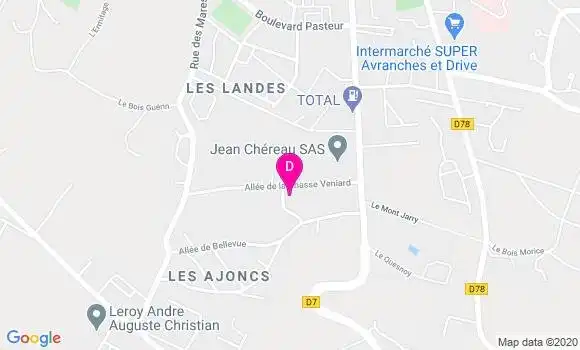 Localisation Arnaud Serre
