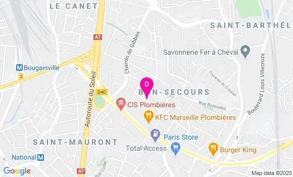 Localisation Marie Arlette Mendy