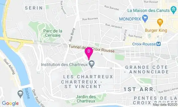 Localisation Charlotte Degremont