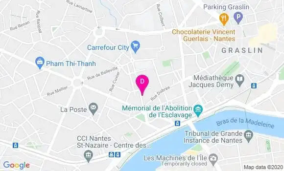 Localisation Camille Gauthier